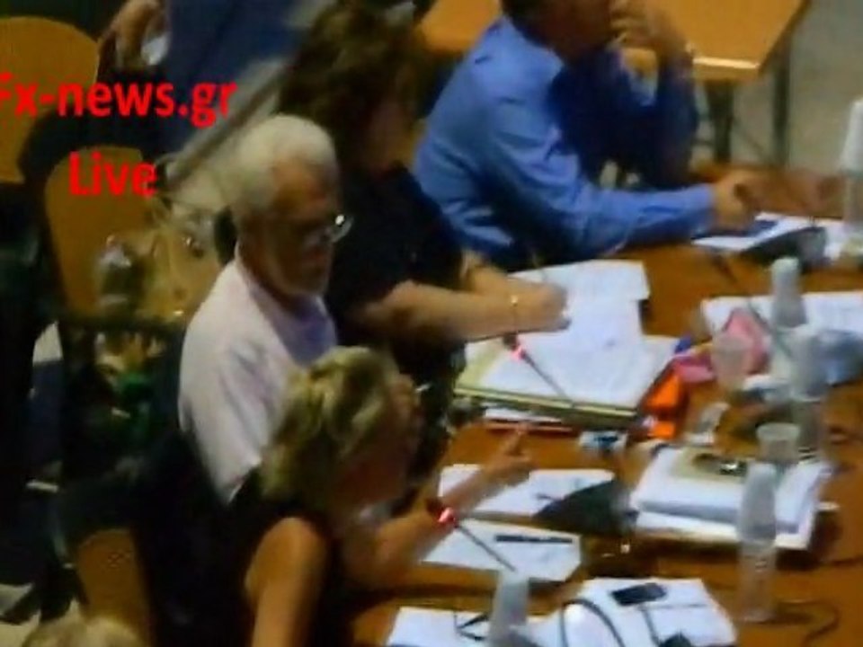 Απόσπασμα από την  Live μετάδοση του 12ου Δ.Σ. του Δήμου Φιλ-Χαλ…