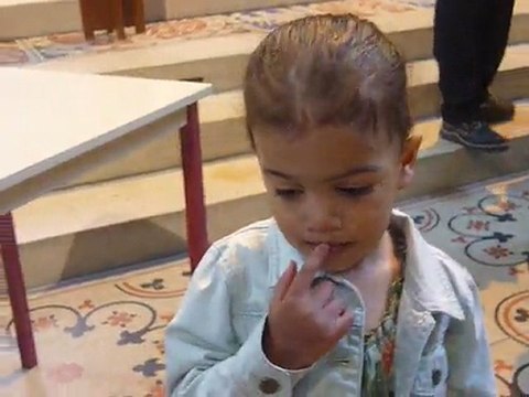 baptême d'Assalé à la Basilique de St Denis le 24 avril 2011