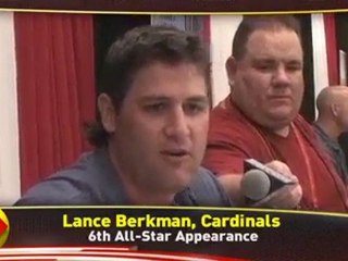 Holliday, Berkman Address the Media