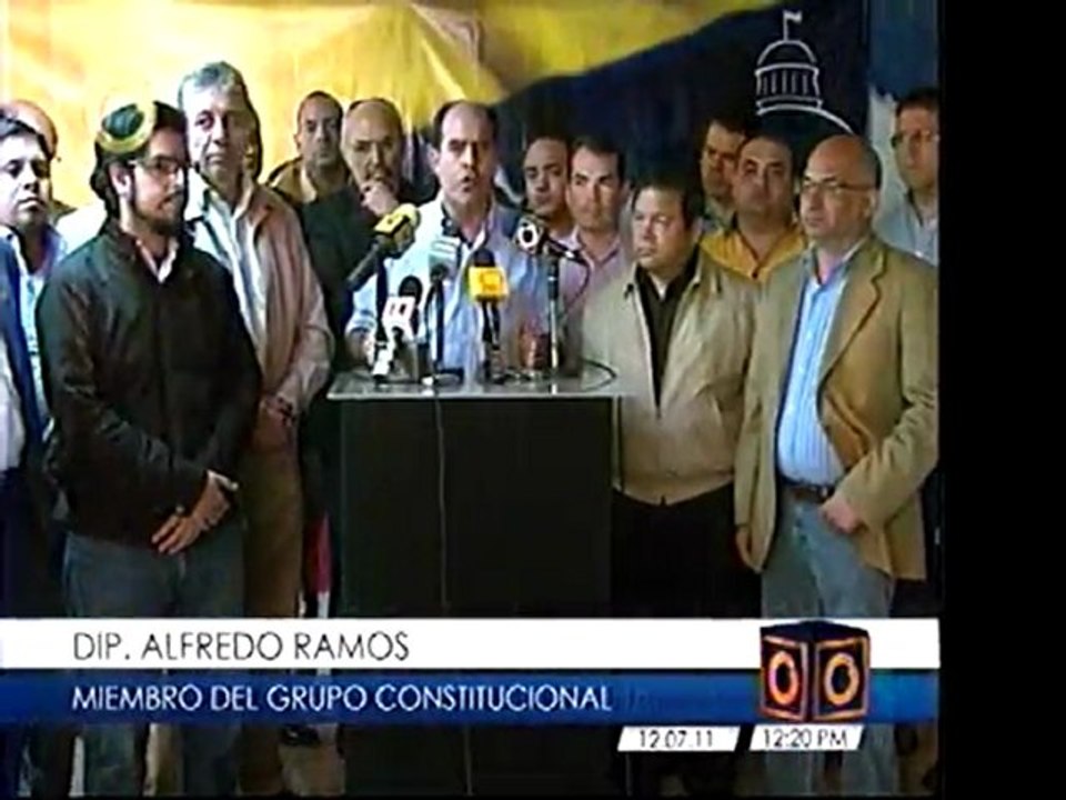 Bancada organizada
