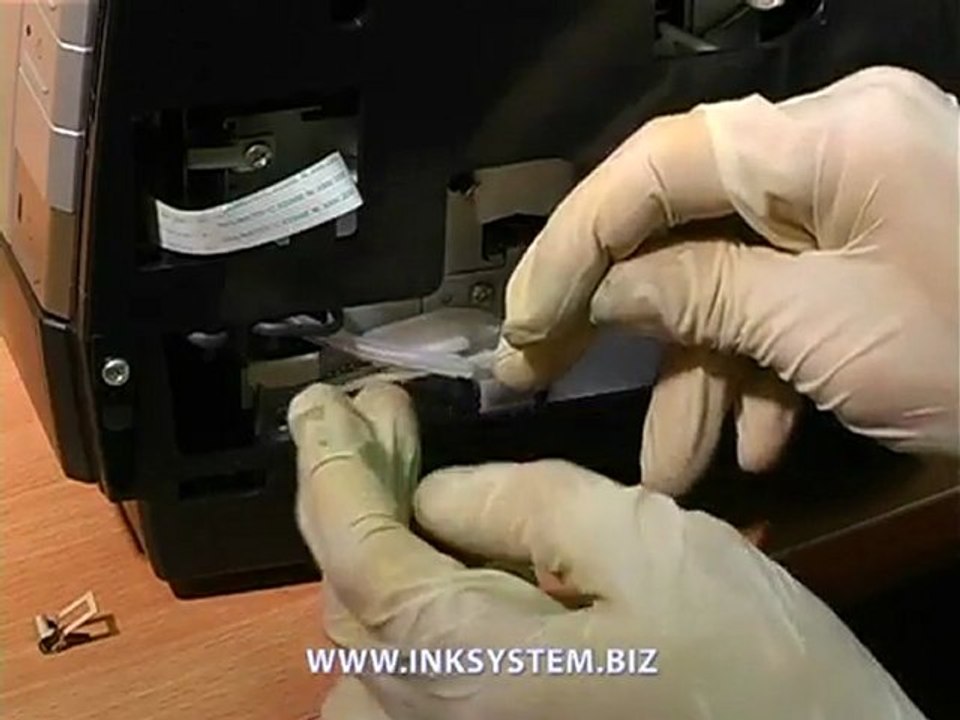 Вывод памперса для принтера Epson 1390 разбирая принтер