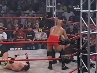 TNA Destination X 2006 - Samoa Joe vs. Christopher Daniels vs. AJ Styles (X Division Title Ultimate X Match)