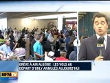 Vols d’Air Algérie annulés au départ de Paris
