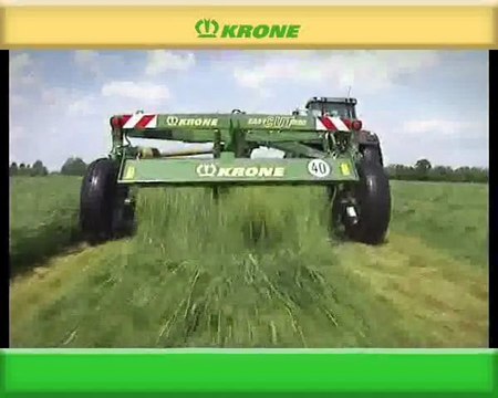 KRONE : faucheuse EASYCUT trainées
