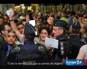"C'est la dernière fois que je prends Air Algérie"