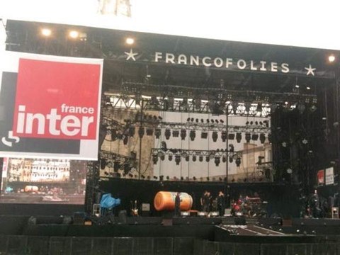 France Inter aux Francofolies