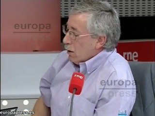 Toxo: "No comparto los objetivos del Gobierno"