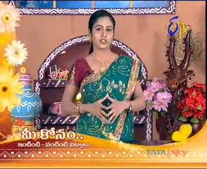 Abhiruchi - Recipes - BirakayaBachali kura,Mint Juice,Alu Utappa,Gobi Pickle - 24 Feb11_ 02