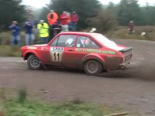 Ford Escorts on the Roger Clark Rally