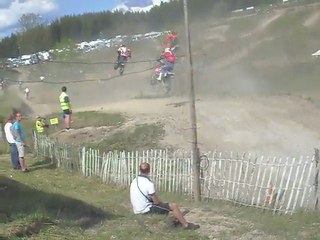 championnat de moto cross 6éme partie