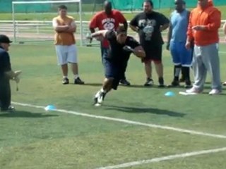 PerformanceAthlétique.com : football américain L test_3 cones test