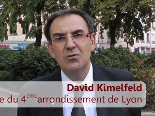 David Kimelfeld, élu Maire du 4ème arrondissement