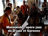Marmande : apéro jazz de D'jazz et Garonne