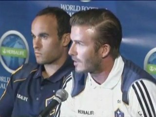 Real - Beckham accoglie le merengues ad LA