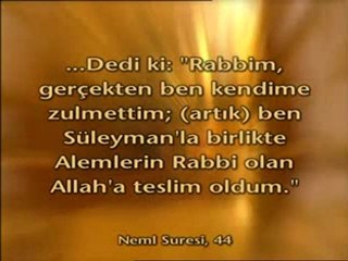 Hz. Süleyman ve Sebe Melikesi