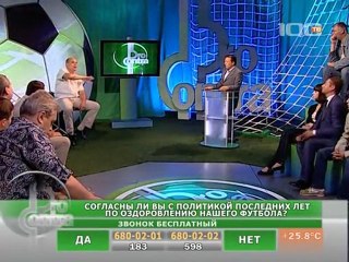Футбол - pro & contra с Александром Бубновым. Эфир от 11 июля.  100ТВ