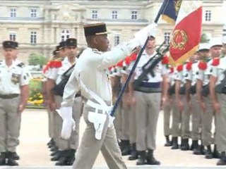 Le Sénat célèbre la Légion étrangère au Jardin du Luxembourg