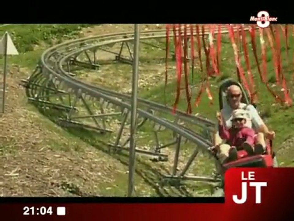 A l’assaut de La Sambuy en luge (Haute-Savoie)