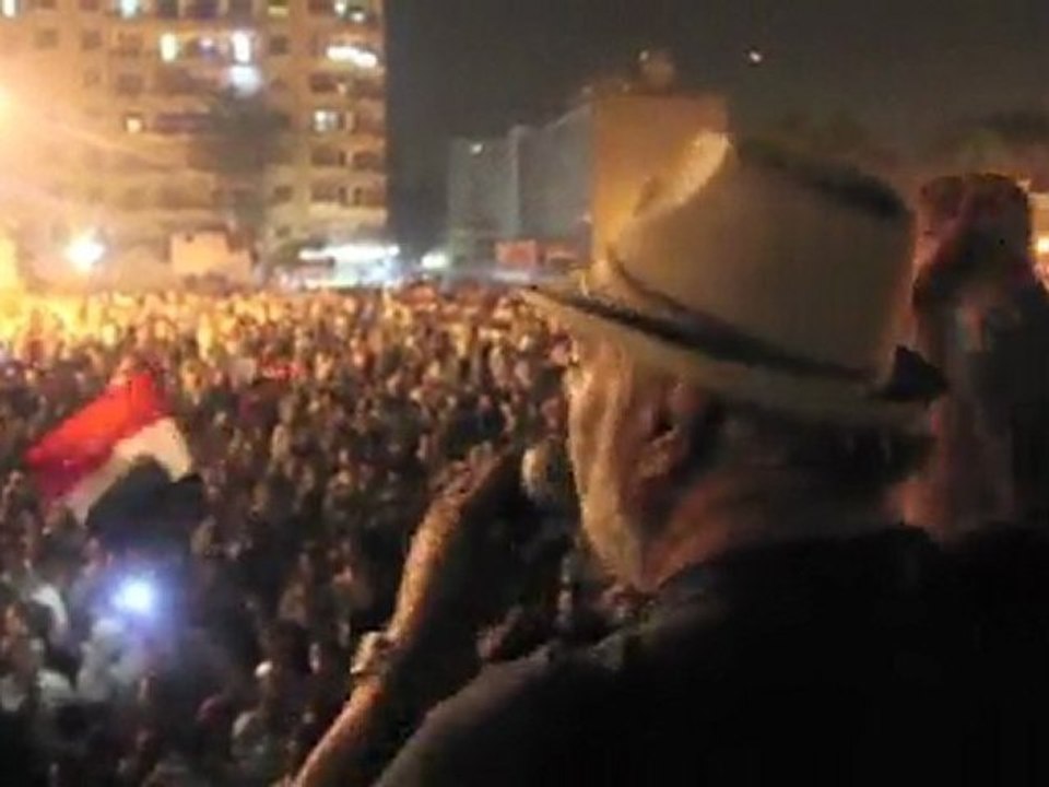 Ambiance sur la place Tahrir