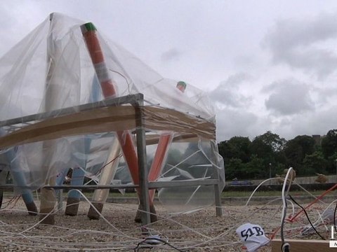 Feu d'artifice du 14 juillet : les préparatifs