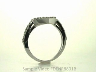 FDENR8801B   Princess Cut Diamond Matching Anniversary Band