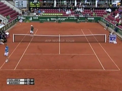 Hidalgo batte Golubev - Bastad, primo turno