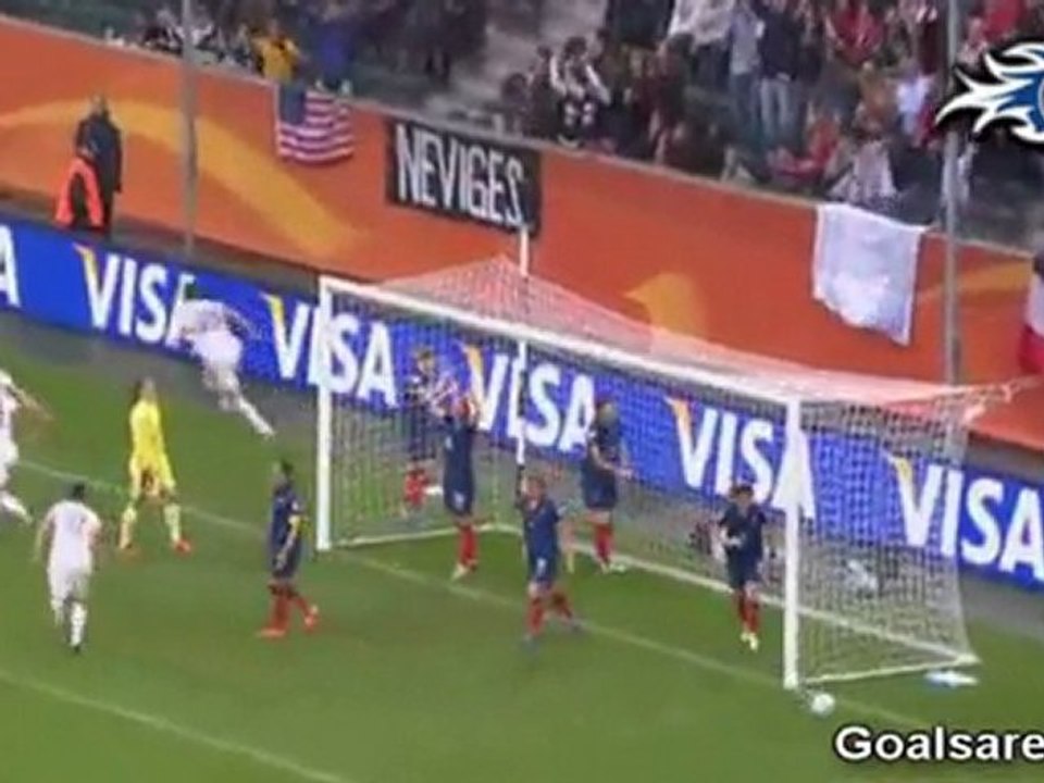 HIGH LIGHT Women's World Cup 201 USA( 3)vs( 1)FRANCE 13/7/11