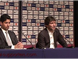 PSG : Leonardo et Nasser Al Khelaifi, la conférence de presse