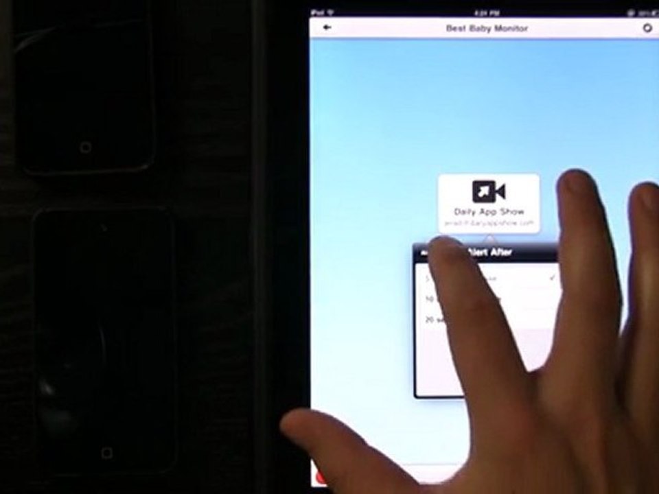 Best Baby Monitor iPhone/iPad App Demo - DailyAppShow