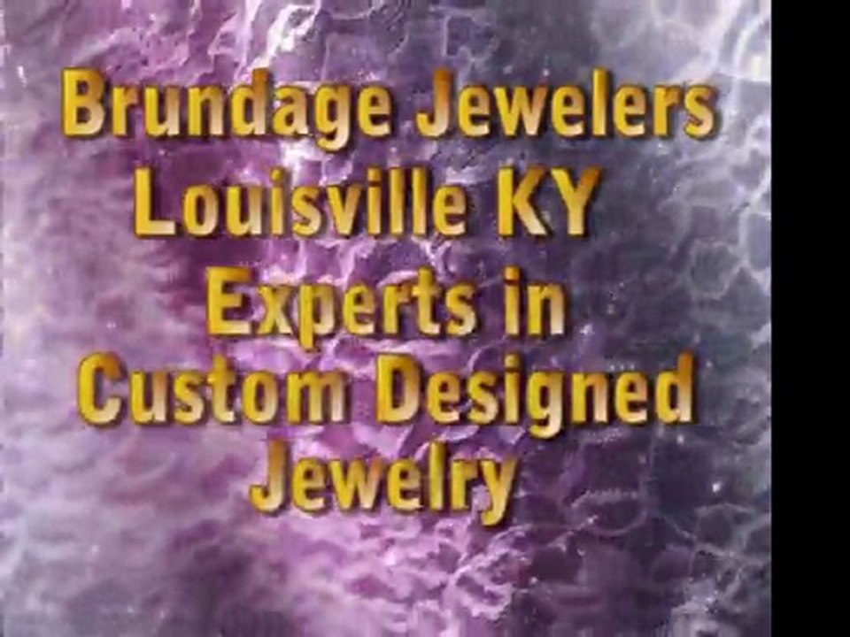 Custom Jewelry Brundage Jewelers Louisville KY 40207
