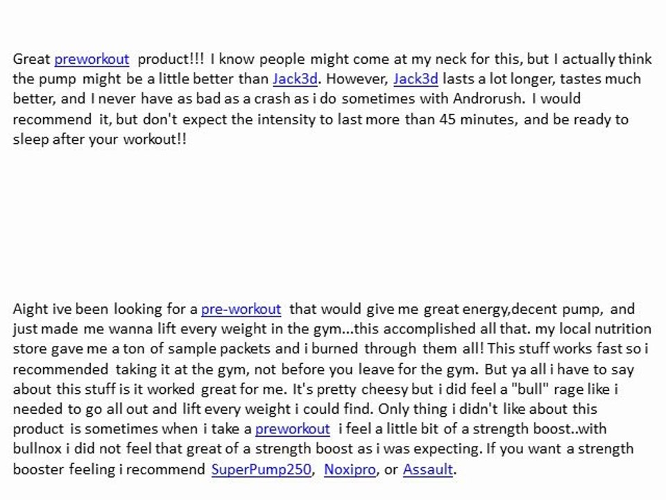 Betancourt Bullnox Androrush Reviews
