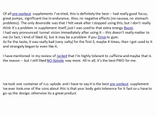 BSN NO Xplode Reviews