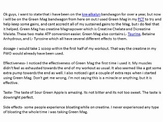 Controlled Labs Green MAGnitude Reviews
