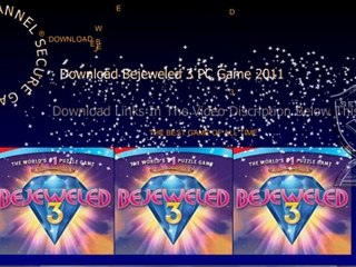 Bejeweled 3 The Best Computer Game Download For PC ♠♠♠ MAC