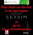 FREE Elder Scrolls V: Skyrim game for Xbox 360 (CLICK HERE)!