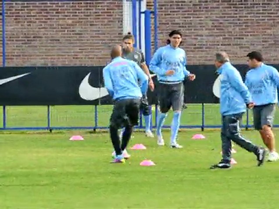 Entrenamiento de Uruguay en Buenos Aires