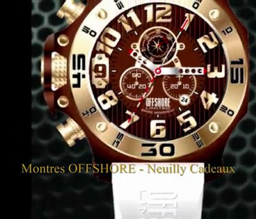 Les collections de montres OFFSHORE - Place Vendôme Paris Neuilly