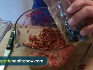 Raw Food Recipe for Carrot Raisin Bread #864