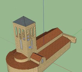 maquette église de Bois-Sainte-Marie 1