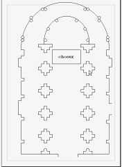 plan église de Bois-Sainte-Marie