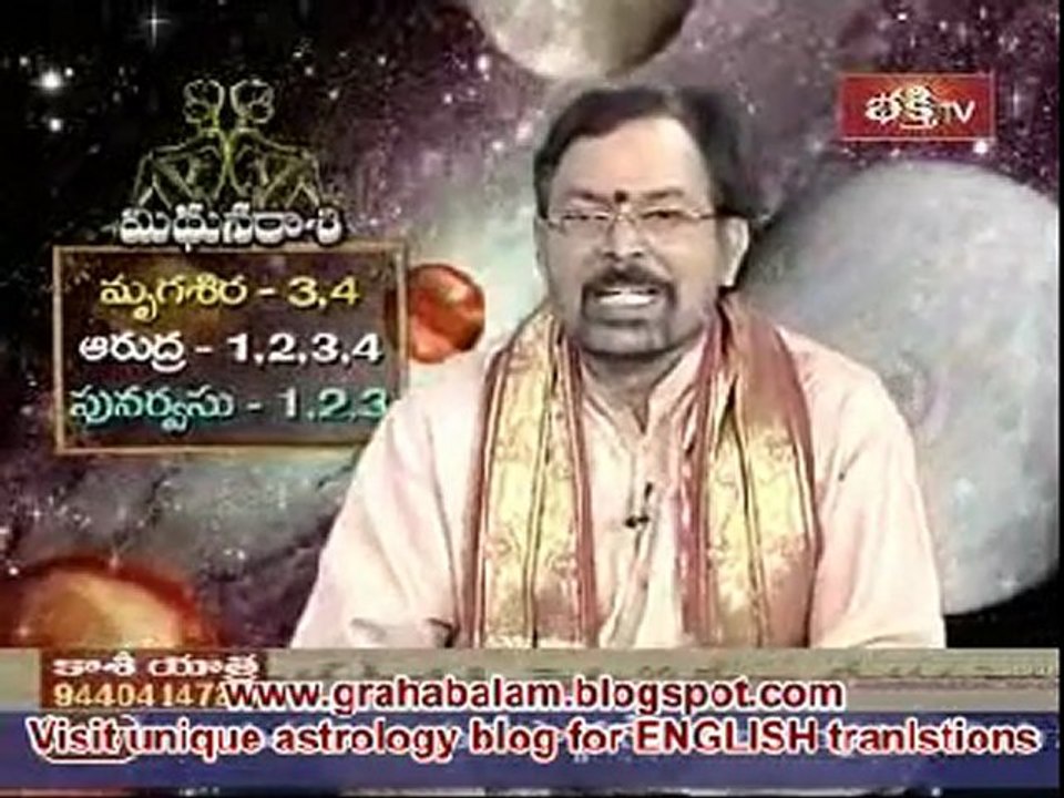 Grahabalam 17th July 2011 Rashi phalalu p1