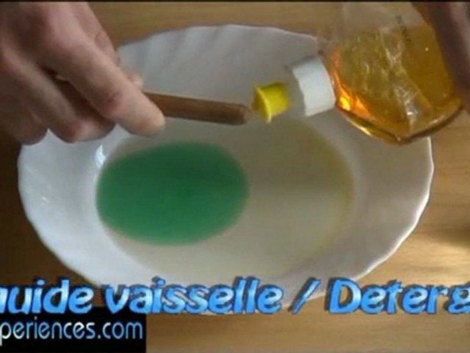 Fractale colorées dans le lait