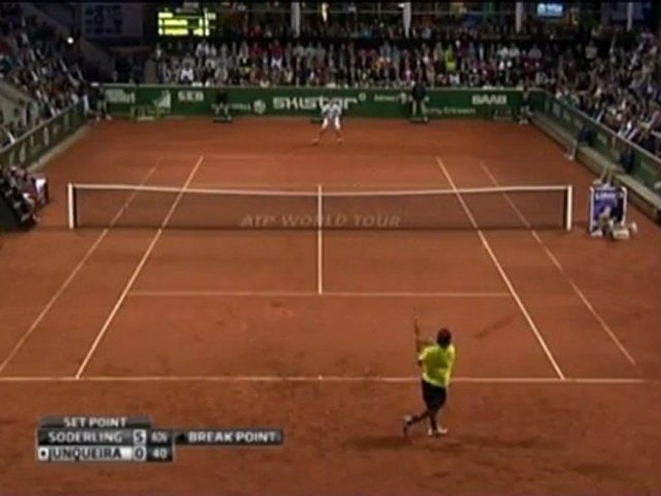 Bastad - Soderling fegt Junqueira vom Platz