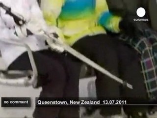 La Nouvelle-Zélande du sud sous la neige - no comment