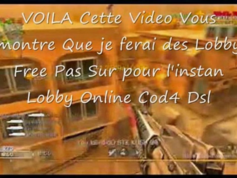 Lobby Pas Sur Online COD 4