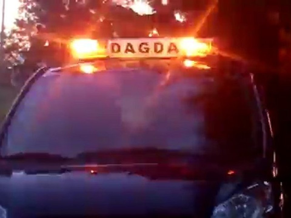 RAMPE LUMINEUSE DAGDA - 2 GYROPHARES-1