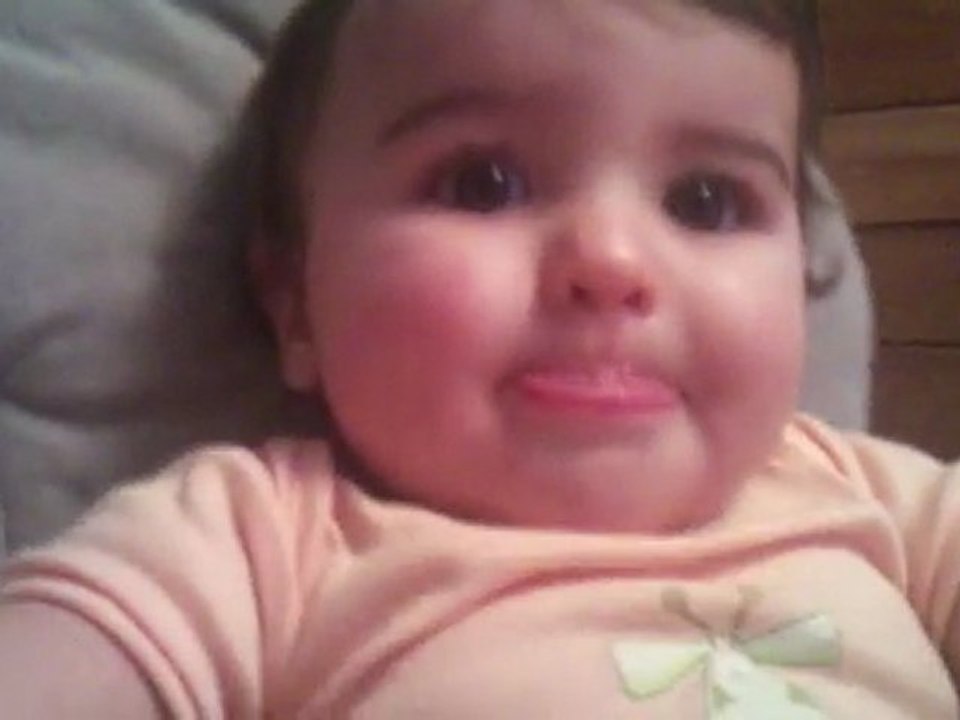 Timothée grimace - 10 mois