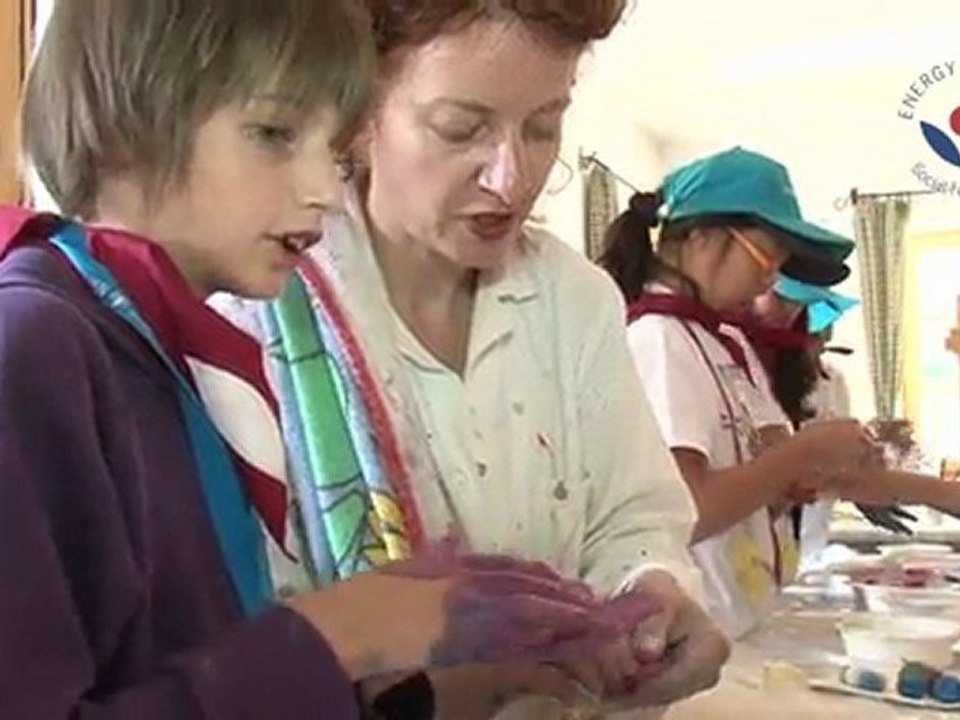 Workshop bildenrisches Gestalten Open World Camp 2011 Part 2