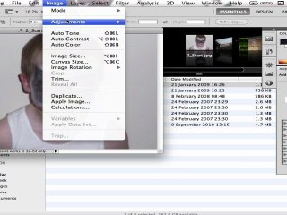 How to adjust levels in Photoshop CS5