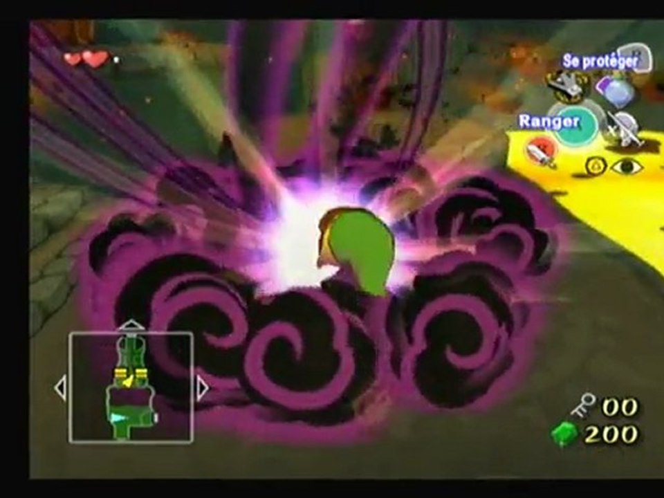 Zelda - The Wind Waker/ Donjon n°1 : La Caverne du Dragon (Partie 2 + Boss n°1 : Gohma)